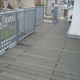 Holzterrasse